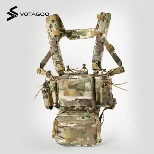 VOTAGOO® Adjustable & Detachable Tactical Chest Rig-0