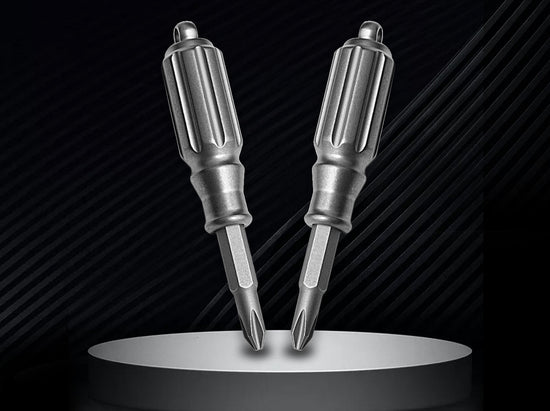 Titanium Mini Screwdriver for Men - Compact EDC Pocket Tool - Outdoor Survival Gear & Everyday Carry Multi-Tool-0