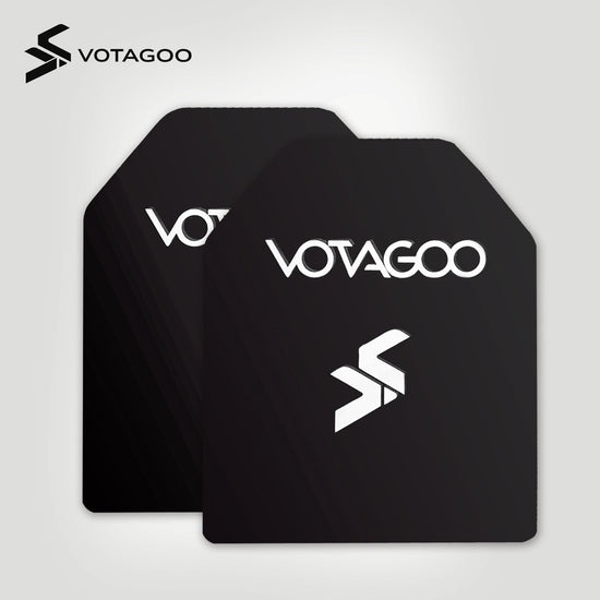 VOTAGOO® Tactical Vest Plug-in Plate 30x24cm (2 Pcs)-0