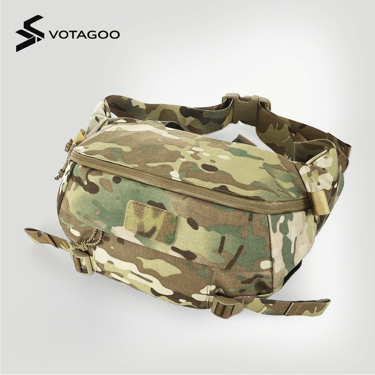 VOTAGOO® 8L Tactical Waist Bag Made of Cordura 500D nylon-2