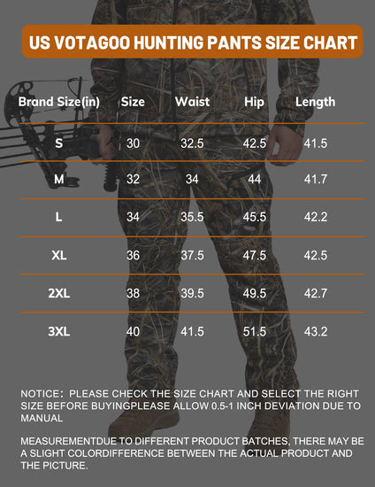 VOTAGOO® Quiet Hunting Pants-2