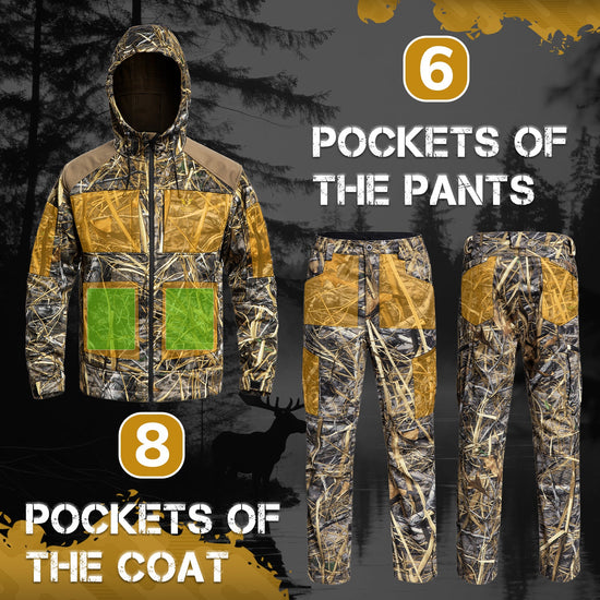 VOTAGOO® Quiet Hunting Pants-4