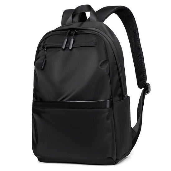 Premium Waterproof High-Density Nylon Backpack for Men & Women | Durable, Fashionable & Lightweight Urban Travel Bag | Black Laptop Backpack for Work, School & Daily Commute | Perfect for Urban Exploration & Minimalist Design Lover-1