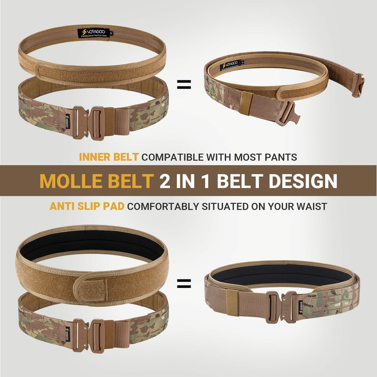 VOTAGOO® Tactical Battle Belt-4