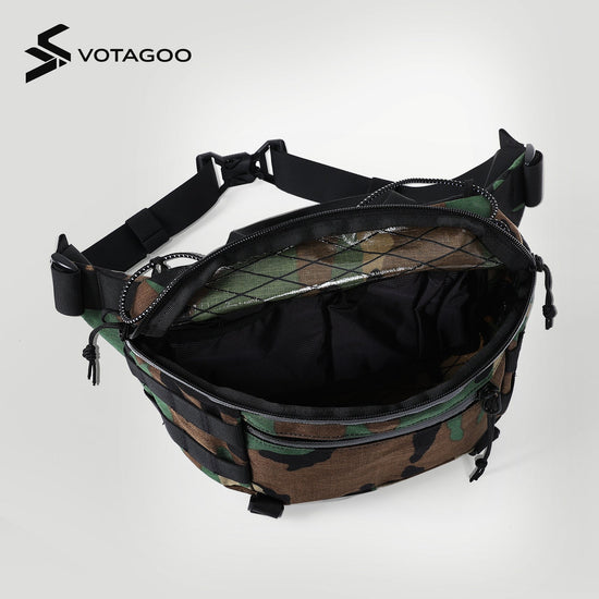 VOTAGOO® X-Pac Nylon Waist Bag Fanny Pack-3