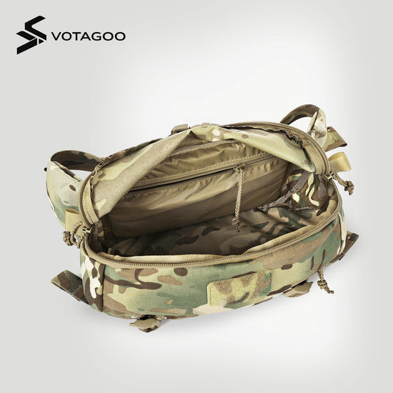 VOTAGOO® 8L Tactical Waist Bag Made of Cordura 500D nylon-3