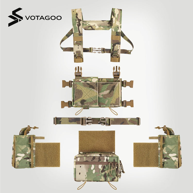 VOTAGOO® 500D Nylon Chest Rig-1