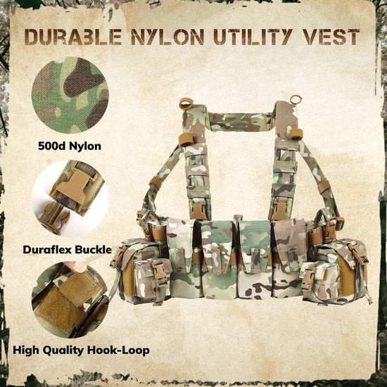 VOTAGOO® Tactical Airsoft Chest Rig-1