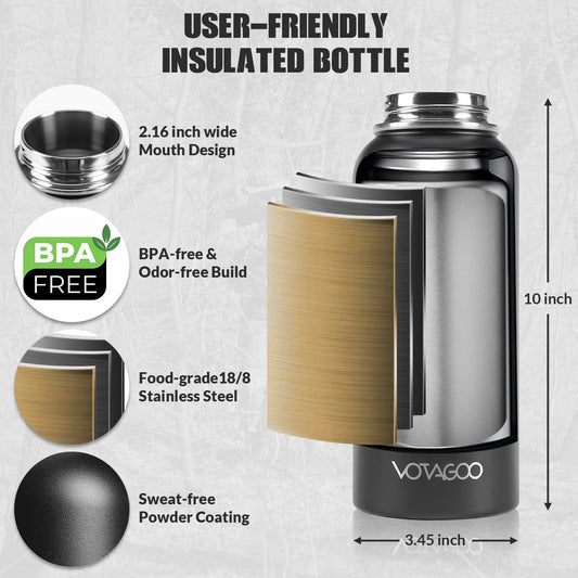 VOTAGOO® 32Oz Tactical Water Bottle-1