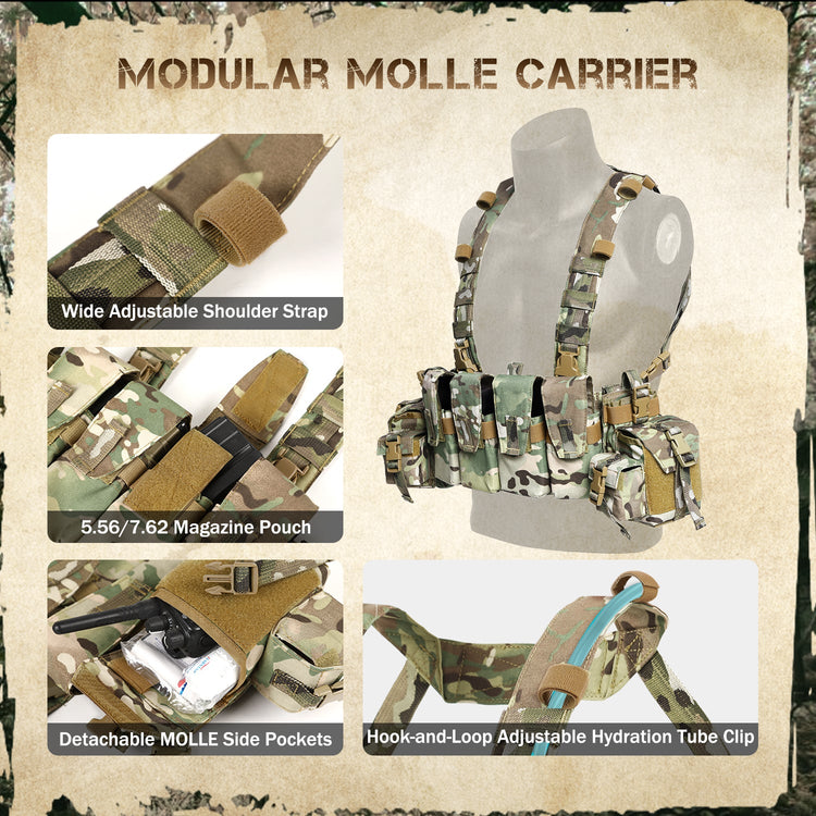 VOTAGOO® Tactical Airsoft Chest Rig-2