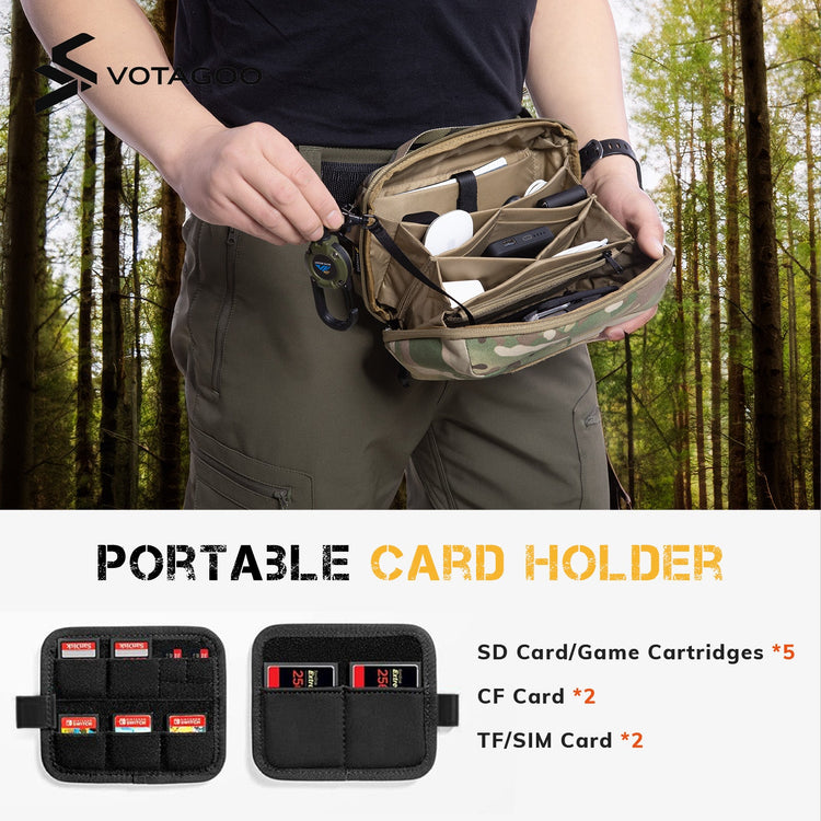 VOTAGOO® Electronic Organizer Accessory Tech Pouch for MacBook-4
