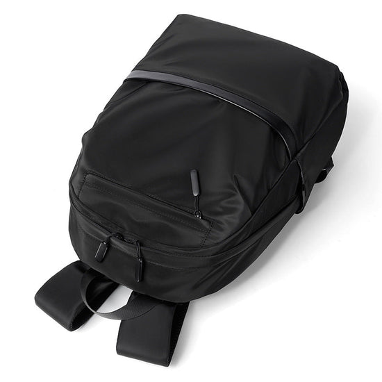 Premium Waterproof High-Density Nylon Backpack for Men & Women | Durable, Fashionable & Lightweight Urban Travel Bag | Black Laptop Backpack for Work, School & Daily Commute | Perfect for Urban Exploration & Minimalist Design Lover-2