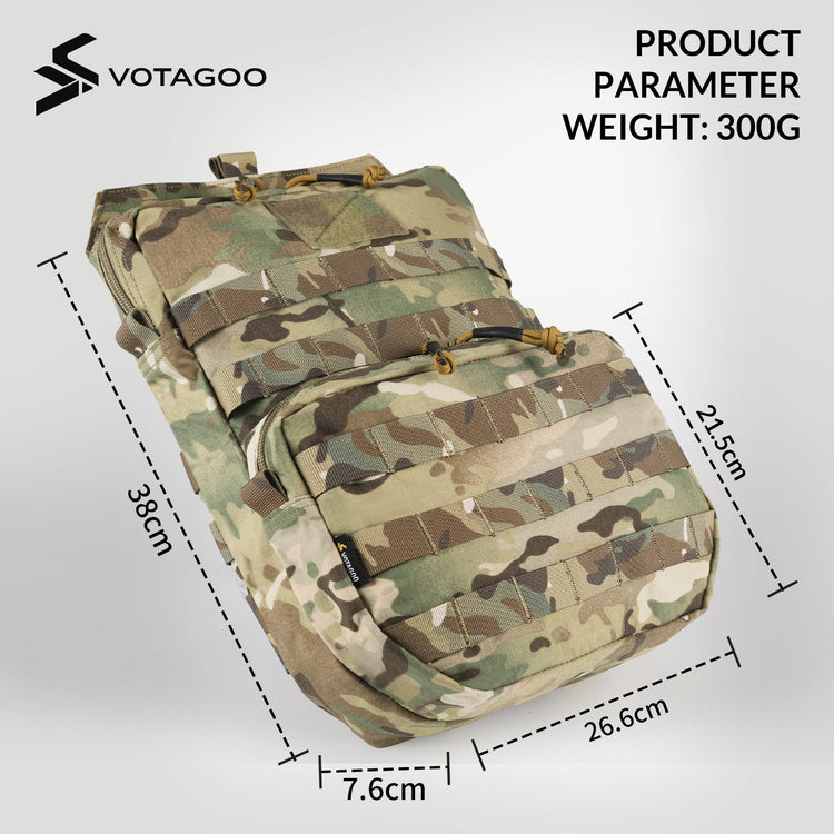 VOTAGOO® Tactical Molle Hydration Pack 3L-1