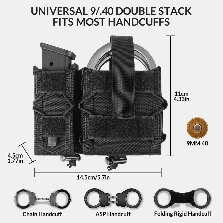 VOTAGOO® Combo Handcuff Mag Pouch-2