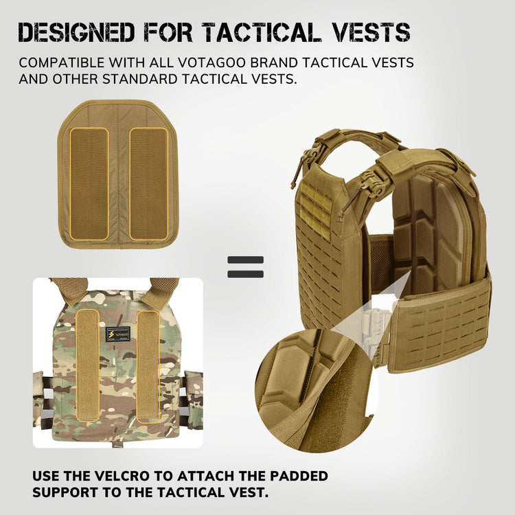 VOTAGOO® Tactical Vest Pad (2 Pcs)-3