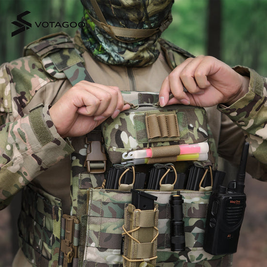 VOTAGOO® Tactical Molle Admin Pouch-4