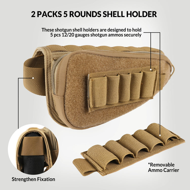 VOTAGOO® Tactical Gunstock Pouch-3