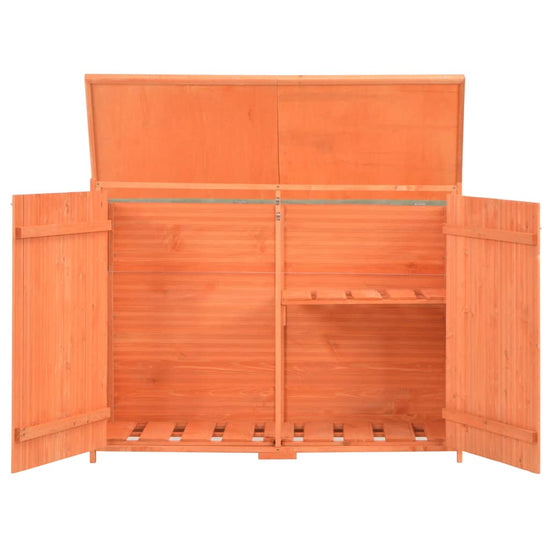 NNEVL Garden Storage Shed 120x50x91 cm Wood-1