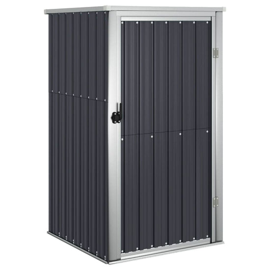 NNEVL Garden Tool Shed Anthracite 88x89x161 cm Galvanised Steel-1