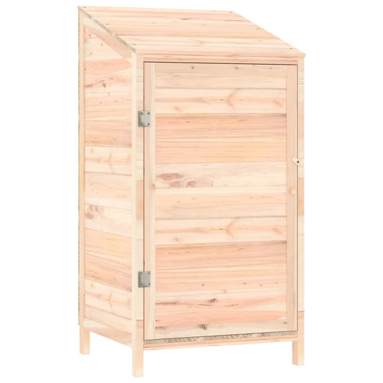 NNEVL Garden Shed 55x52x112 cm Solid Wood Fir-1