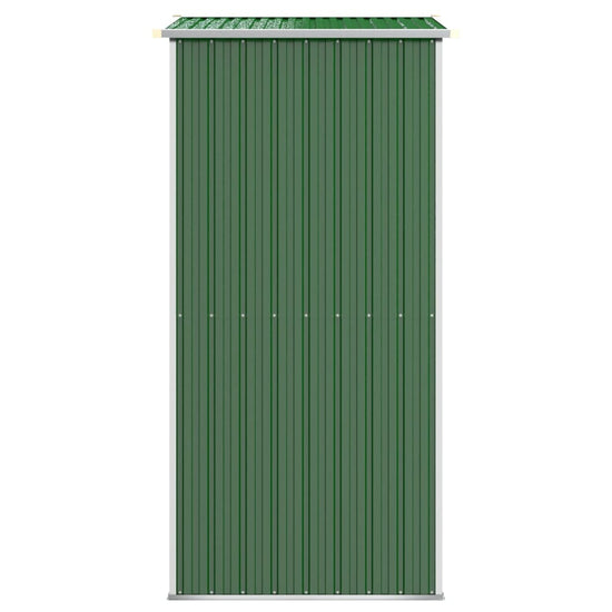 NNEVL Garden Shed Green 192x108x223 cm Galvanised Steel-3