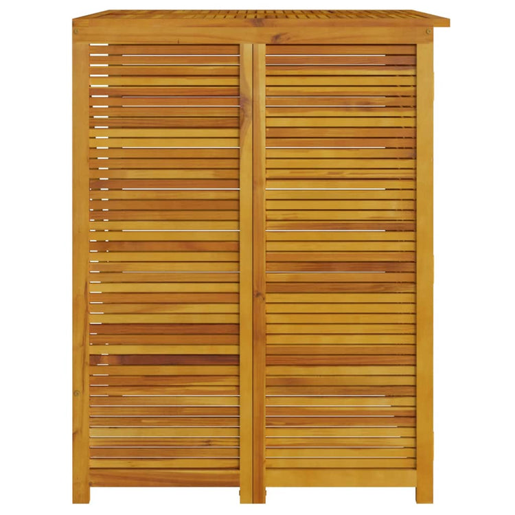 NNEVL Single Garbage Bin Shed 70x89x117 cm Solid Wood Acacia-3