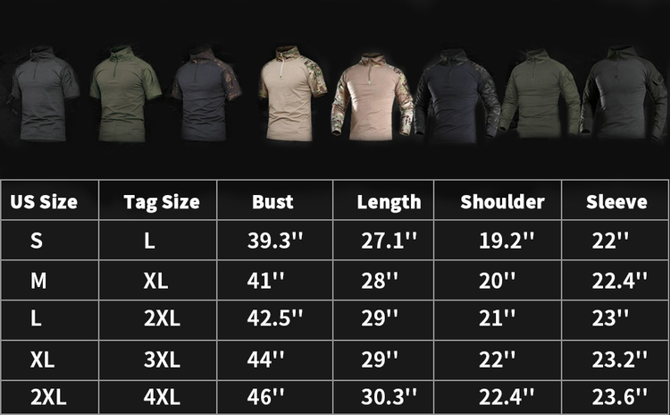 VOTAGOO® Long Sleeve Tactical Shirt-1