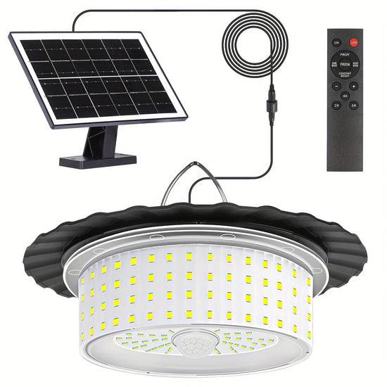Solar Shed Light with Remote Control (244 LED)-0