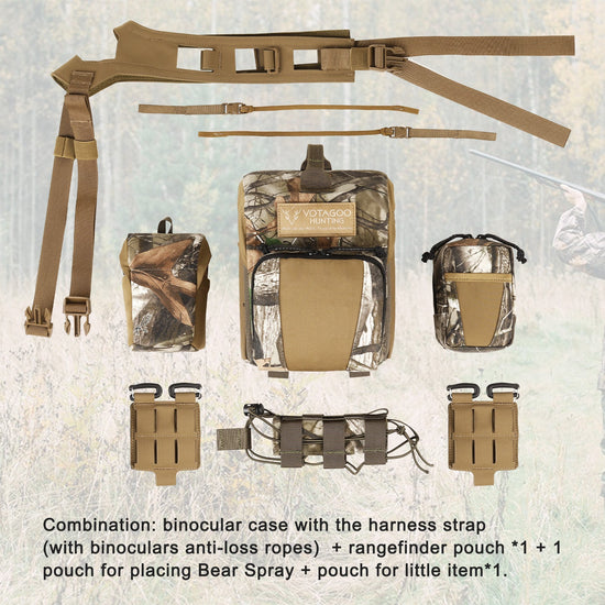 VOTAGOO® Binocular Harness Case Bino Chest Pack-2
