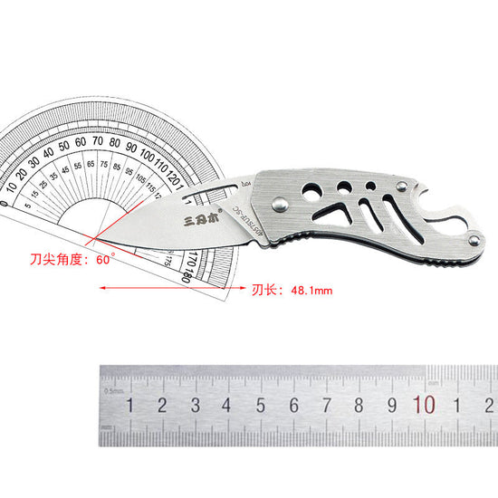 Bushcraft Folding Field Knife Multi-functional Pocketed EDC knife-4