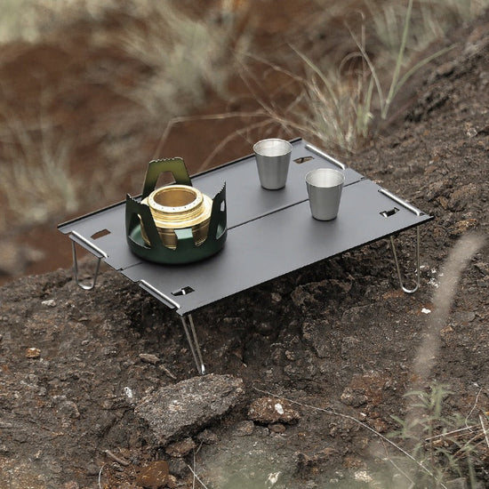 Camping Portable Foldable Table Small Coffee Tables Ultralight Outdoor Hiking Picnic Table MDF Mini Folding Table New-0