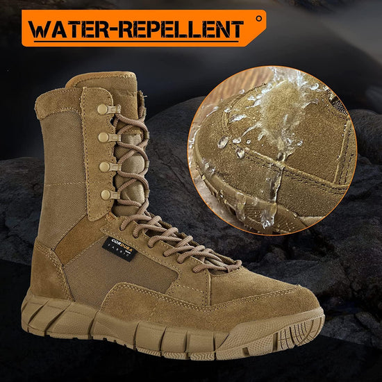 VOTAGOO® Men's 8 inch Tactical Boots-3