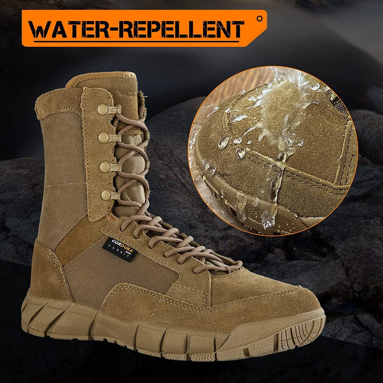 VOTAGOO® Men's 8 inch Tactical Boots-3