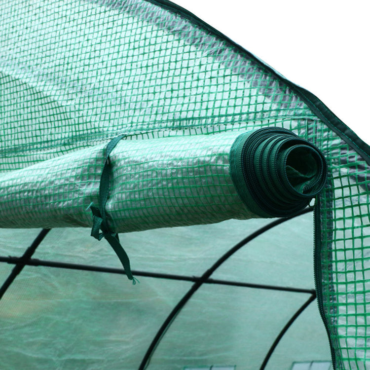 NNEDSZ Greenfingers Greenhouse 6MX3M Garden Shed Green House Storage Tunnel Plant Grow-4