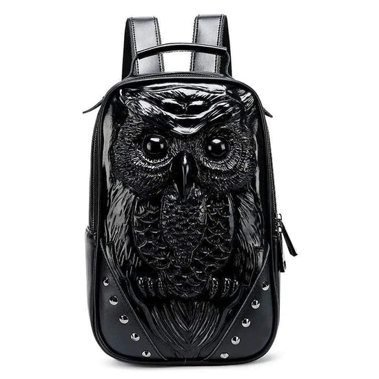 Hip Hop 3D Owl Backpack, Fashion Owl Backpack-3