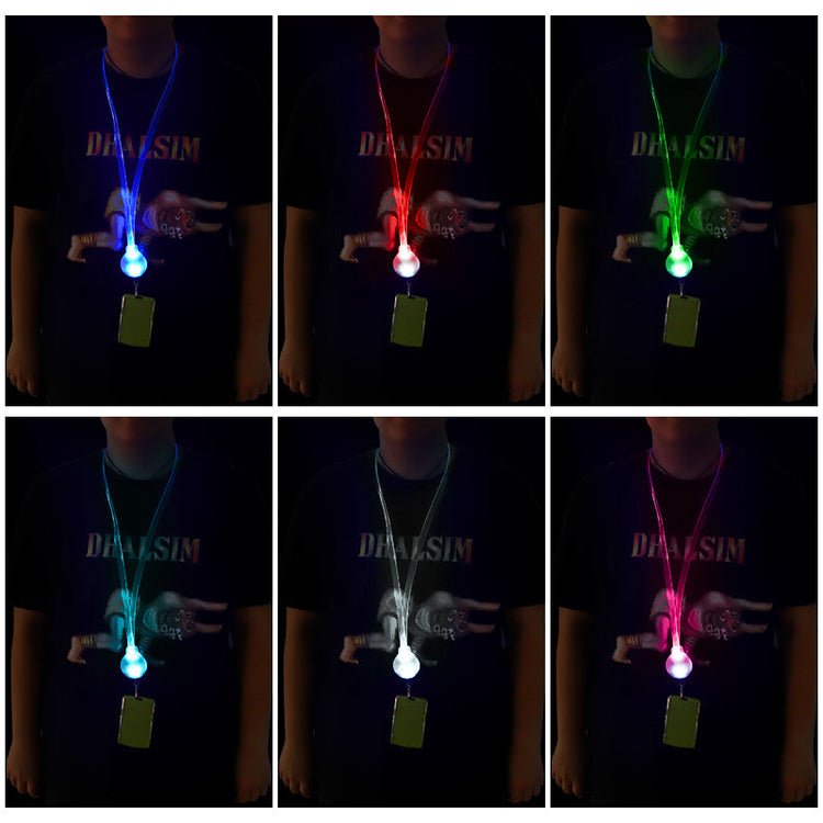 Party Supplies Decorations Remote Controlled Flashing LED Lanyards-3