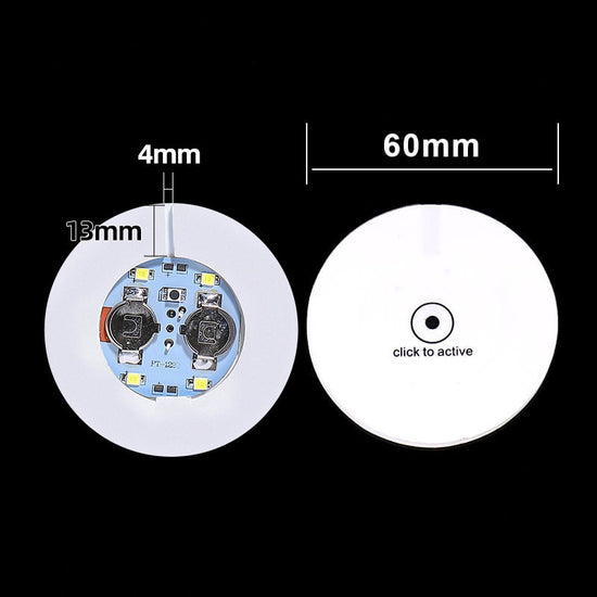 LED Bottle Sticker LED Flashing Bottle Coaster Lights Sticker for Bar (1000PCS/1 Carton)-2