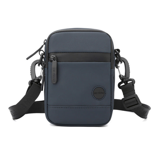 Men's Waterproof Nylon Crossbody Bag - Lightweight & Durable Everyday Travel Bag with Adjustable Strap-5