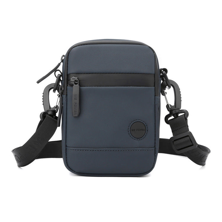 Men's Waterproof Nylon Crossbody Bag - Lightweight & Durable Everyday Travel Bag with Adjustable Strap-5