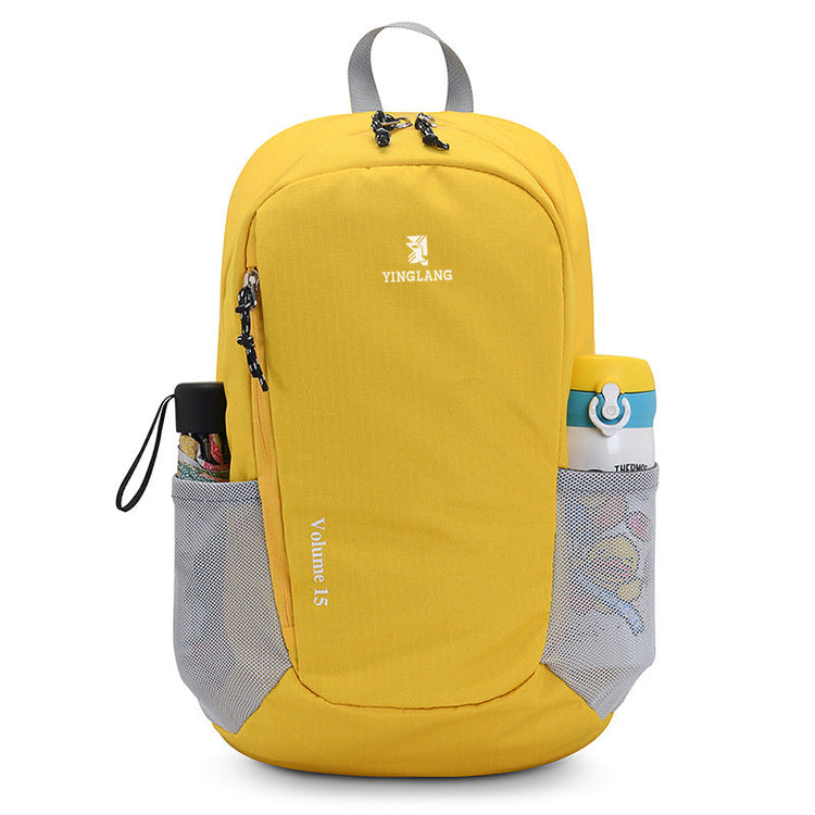15L Outdoor Leisure Backpack Waterproof & Lightweight, Large Capacity Daypack for Hiking/Camping/Travel-2
