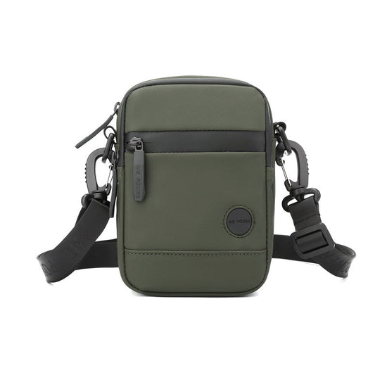 Men's Waterproof Nylon Crossbody Bag - Lightweight & Durable Everyday Travel Bag with Adjustable Strap-3