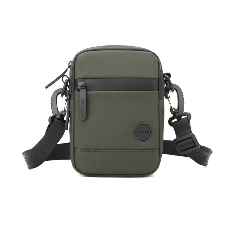 Men's Waterproof Nylon Crossbody Bag - Lightweight & Durable Everyday Travel Bag with Adjustable Strap-3