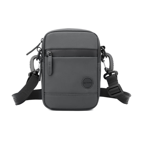 Men's Waterproof Nylon Crossbody Bag - Lightweight & Durable Everyday Travel Bag with Adjustable Strap-4