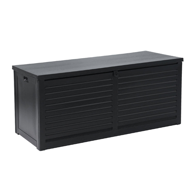 NNEDSZ Outdoor Storage Box Container Indoor Garden Toy Tool Sheds Chest 490L-3