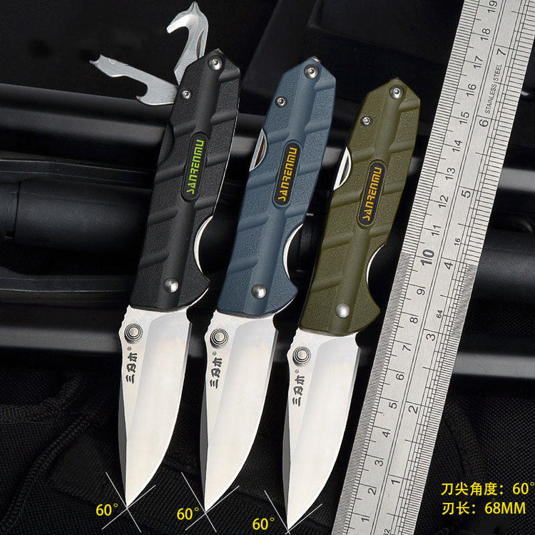 Outdoor Pocket Slip Joint Knives Portable Practical Camping Survival Tools Knifes-1