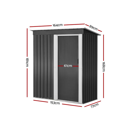 NNEDSZ Garden Shed Outdoor Storage Sheds Tool Workshop 1.64x0.89M-1