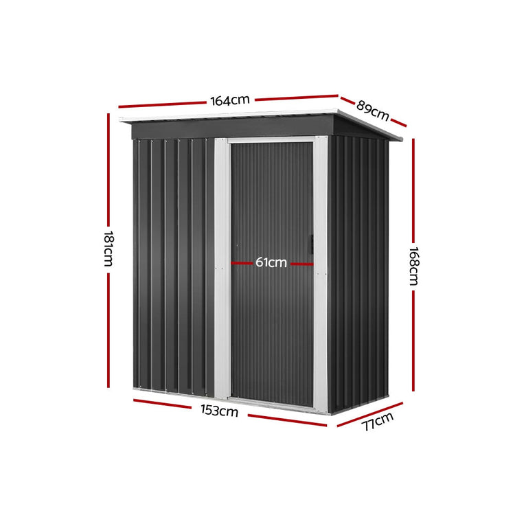 NNEDSZ Garden Shed Outdoor Storage Sheds Tool Workshop 1.64x0.89M-1