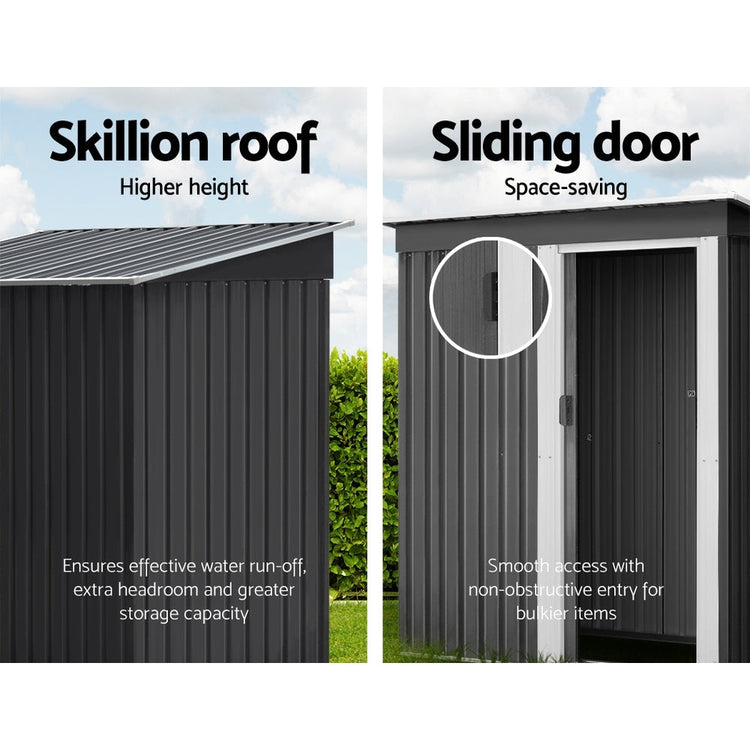 NNEDSZ Garden Shed Outdoor Storage Sheds Tool Workshop 1.64x0.89M-4