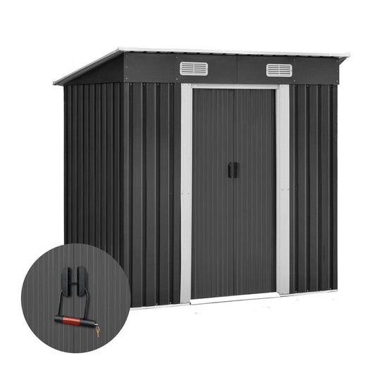 NNEDSZ Garden Shed Outdoor Storage Sheds Tool Workshop 1.94x1.21M-0