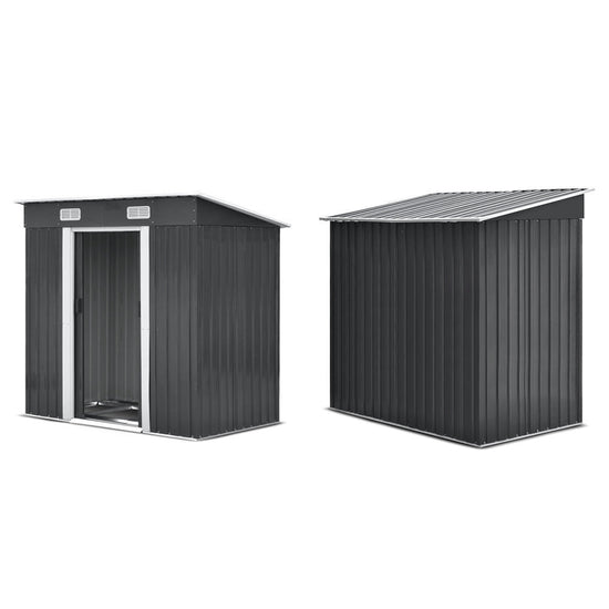NNEDSZ Garden Shed Outdoor Storage Sheds Tool Workshop 1.94x1.21M with Base-2